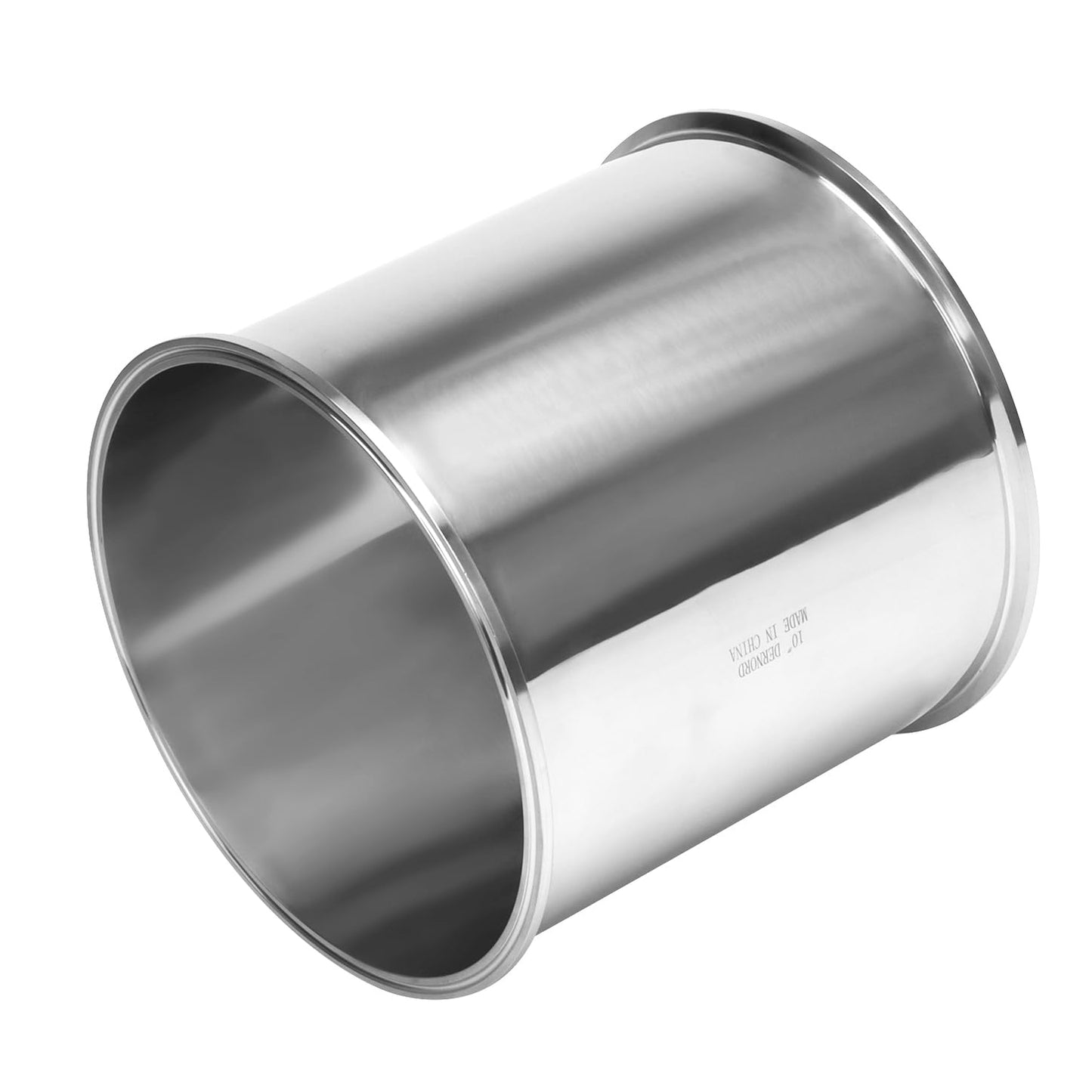 DERNORD 10" Sanitary Spool Tube Stainless Steel Seamless Round Tubing