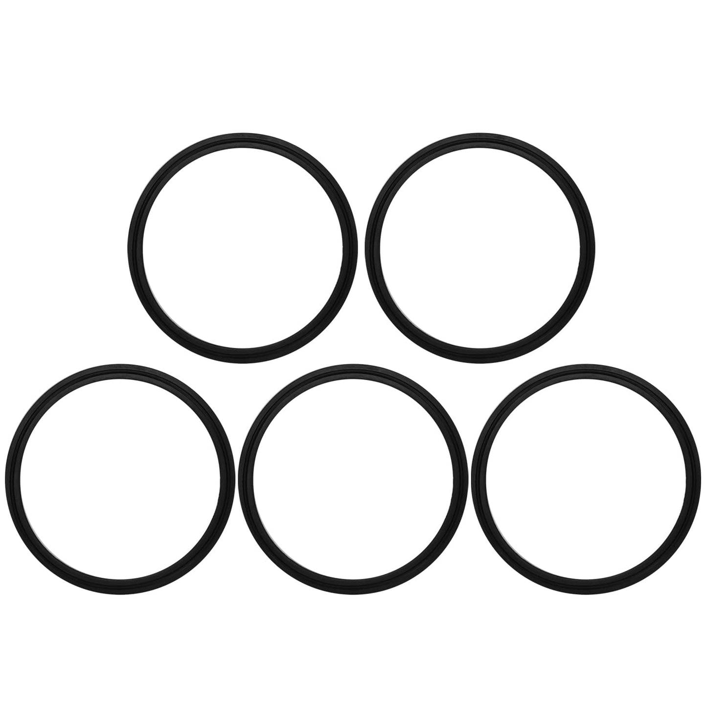 6" Tri Clamp Buna-N (NBR) Sanitary Gasket Fits Tri-Clover Type Ferrule