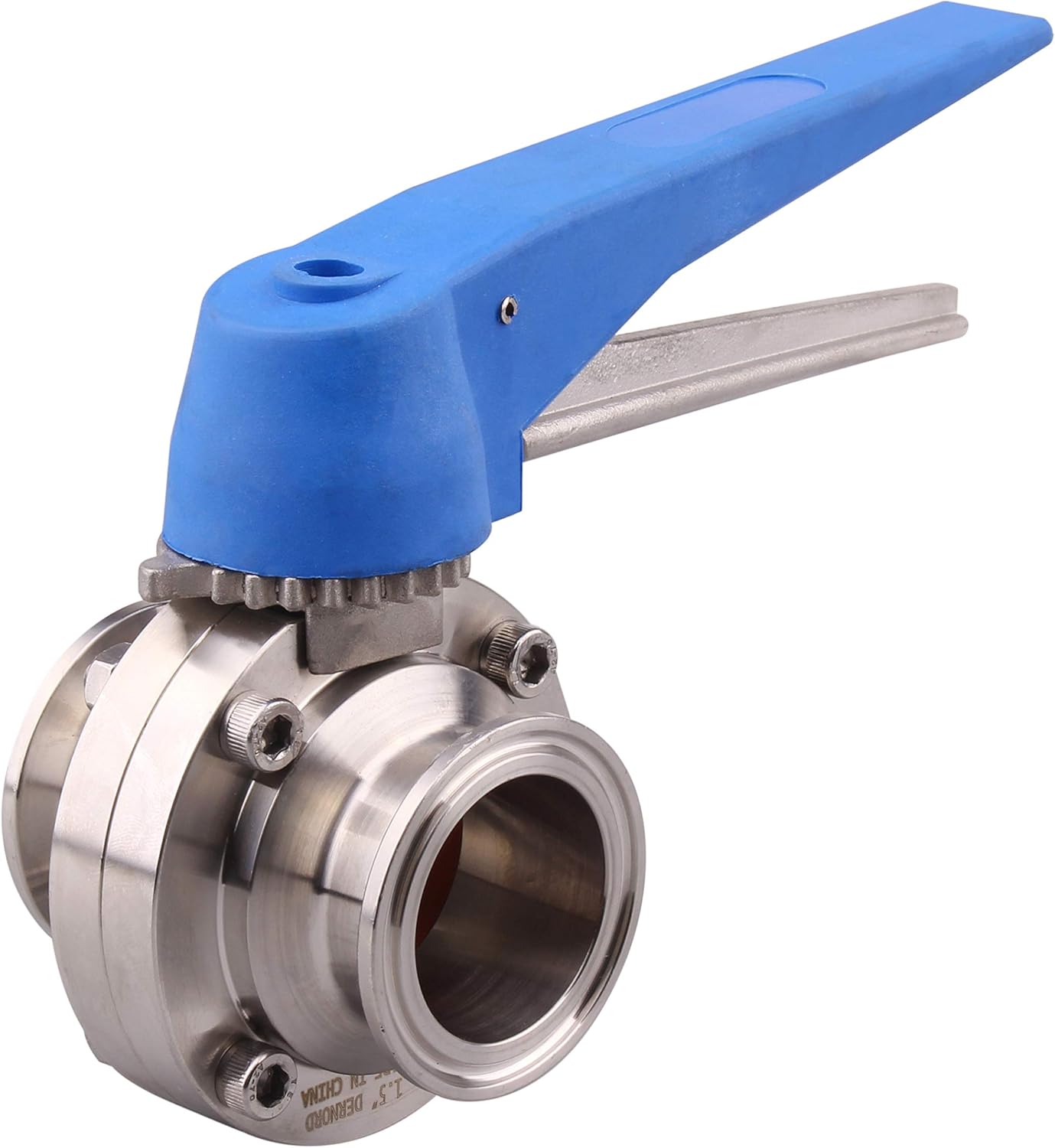 Butterfly Valve | Stainless Steel 304 Tri Clamp Clover | with Trigger Handle