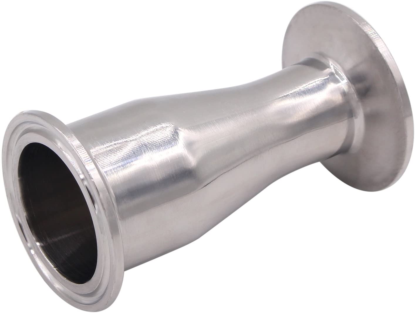 Sanitary Fitting Reducer | Tri Clamp Ferrule Style 1.5 inch to 4 inch
