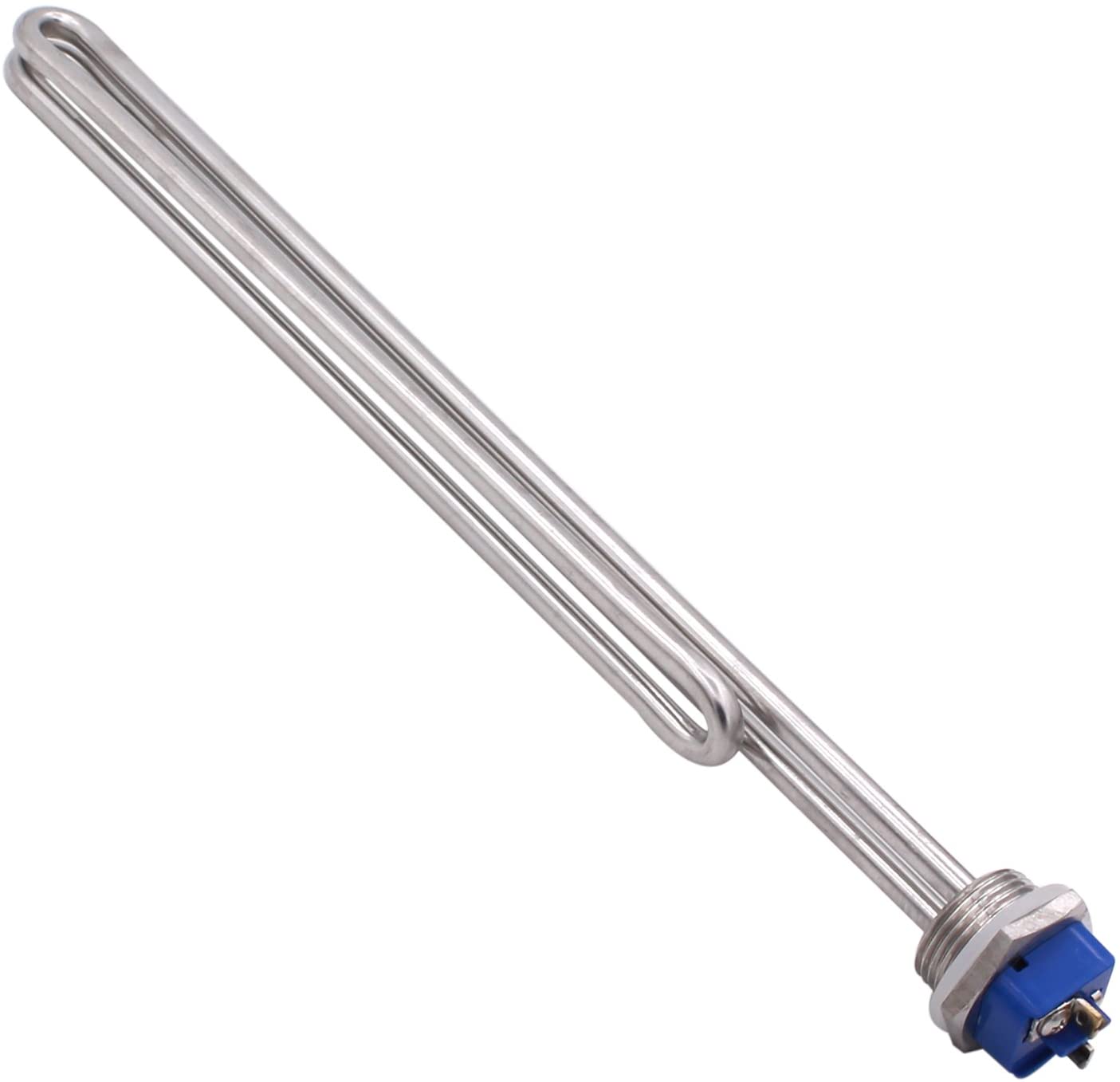 DERNORD 208V 2500W/ 3500W/4500W/5500W Screw-In Foldback Water Heater Element - Low Watt Density