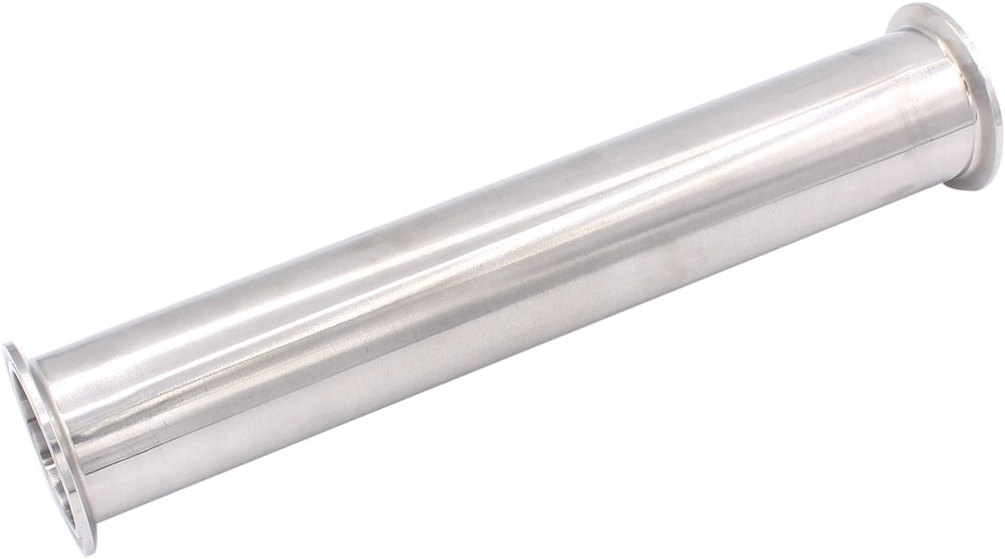 Sanitary Spool Tube |Seamless Round Tubing | with 2 inch Tri Clamp 64MM Ferrule