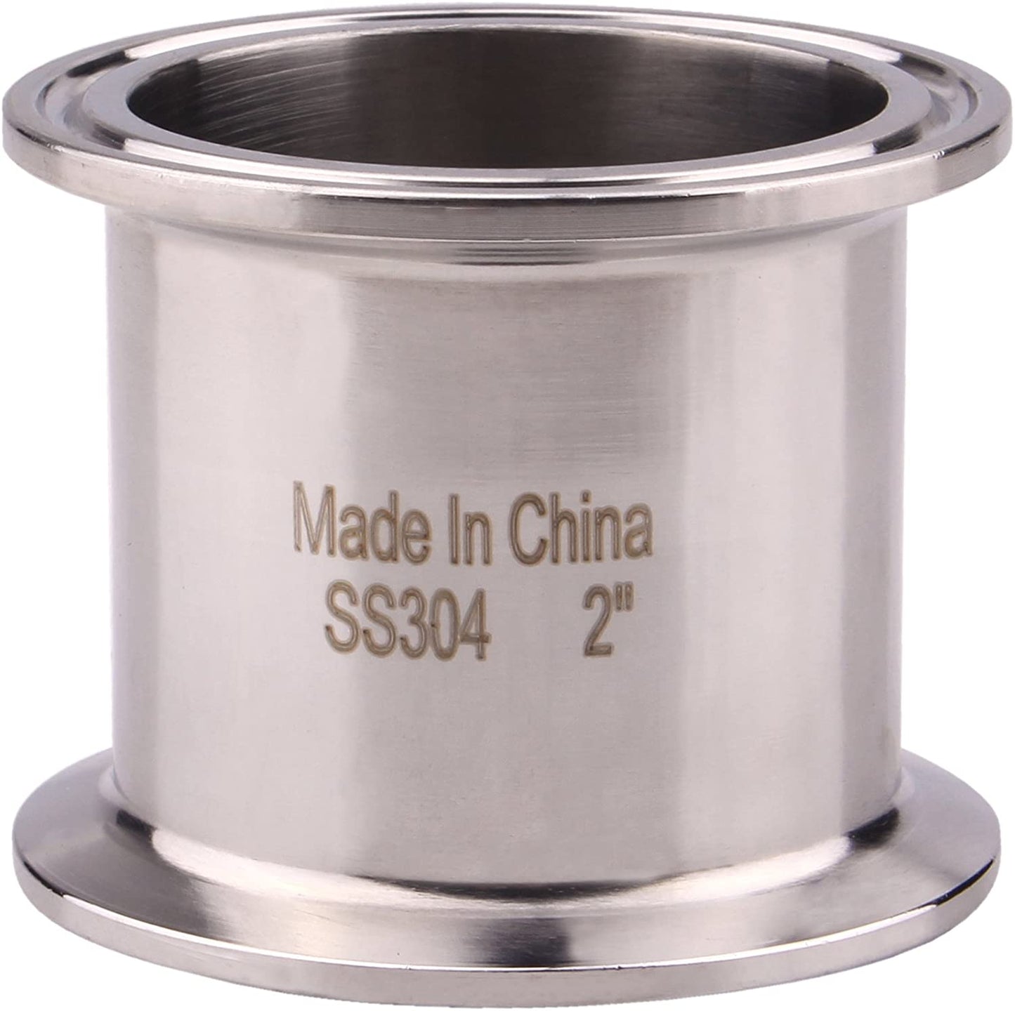 Sanitary Spool Tube |Seamless Round Tubing | with 2 inch Tri Clamp 64MM Ferrule
