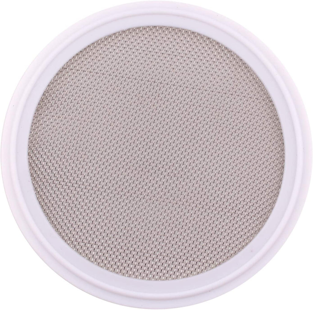 4" PTFE (Teflon) Sanitary Gasket | Stainless Screen | Tri Clamp Clover