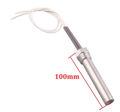 Immersion Cartridge Heater｜Cartridge Heating Element 12V 100W/200W/300W
