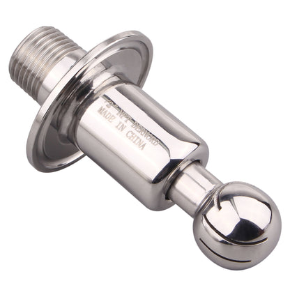 DERNORD Sanitary Rotary Spray Ball 1.5"TC X 1/2"MNPT CIP Tank Cleaning Ball