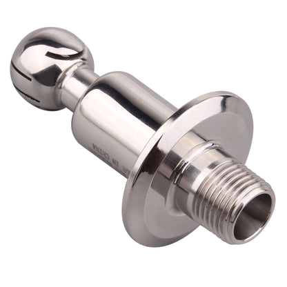DERNORD Sanitary Rotary Spray Ball 1.5"TC X 1/2"MNPT CIP Tank Cleaning Ball