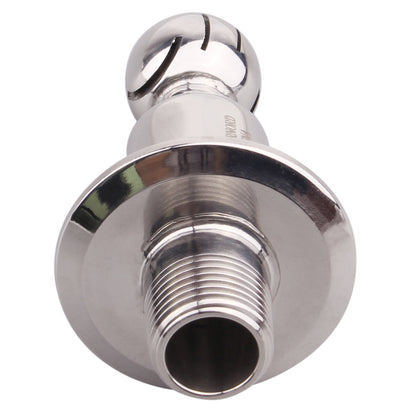 DERNORD Sanitary Rotary Spray Ball 1.5"TC X 1/2"MNPT CIP Tank Cleaning Ball