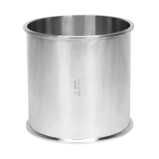 DERNORD 10" Sanitary Spool Tube Stainless Steel Seamless Round Tubing