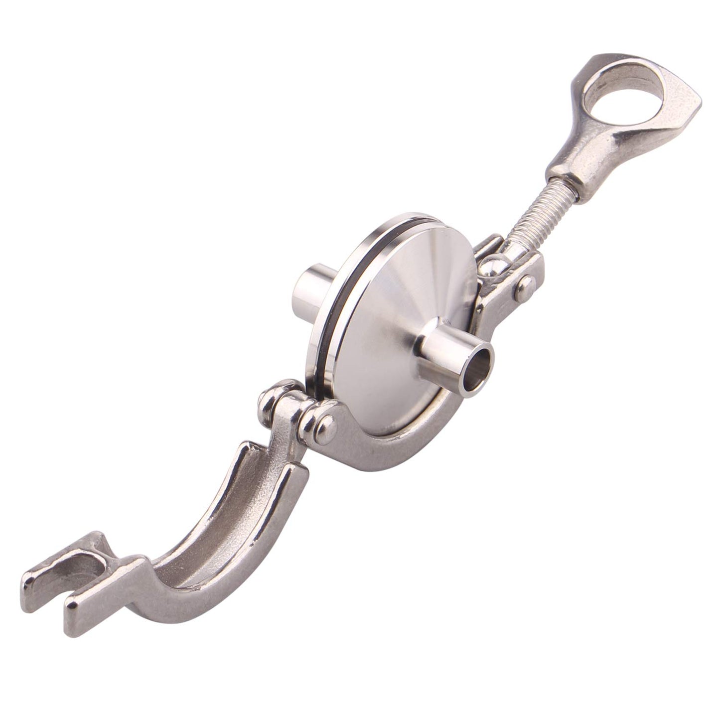 Durable 1.5" Stainless Steel Clamp Set for Sanitary Pipe Welding