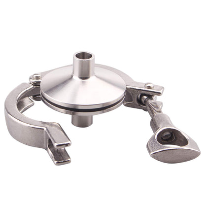Durable 1.5" Stainless Steel Clamp Set for Sanitary Pipe Welding