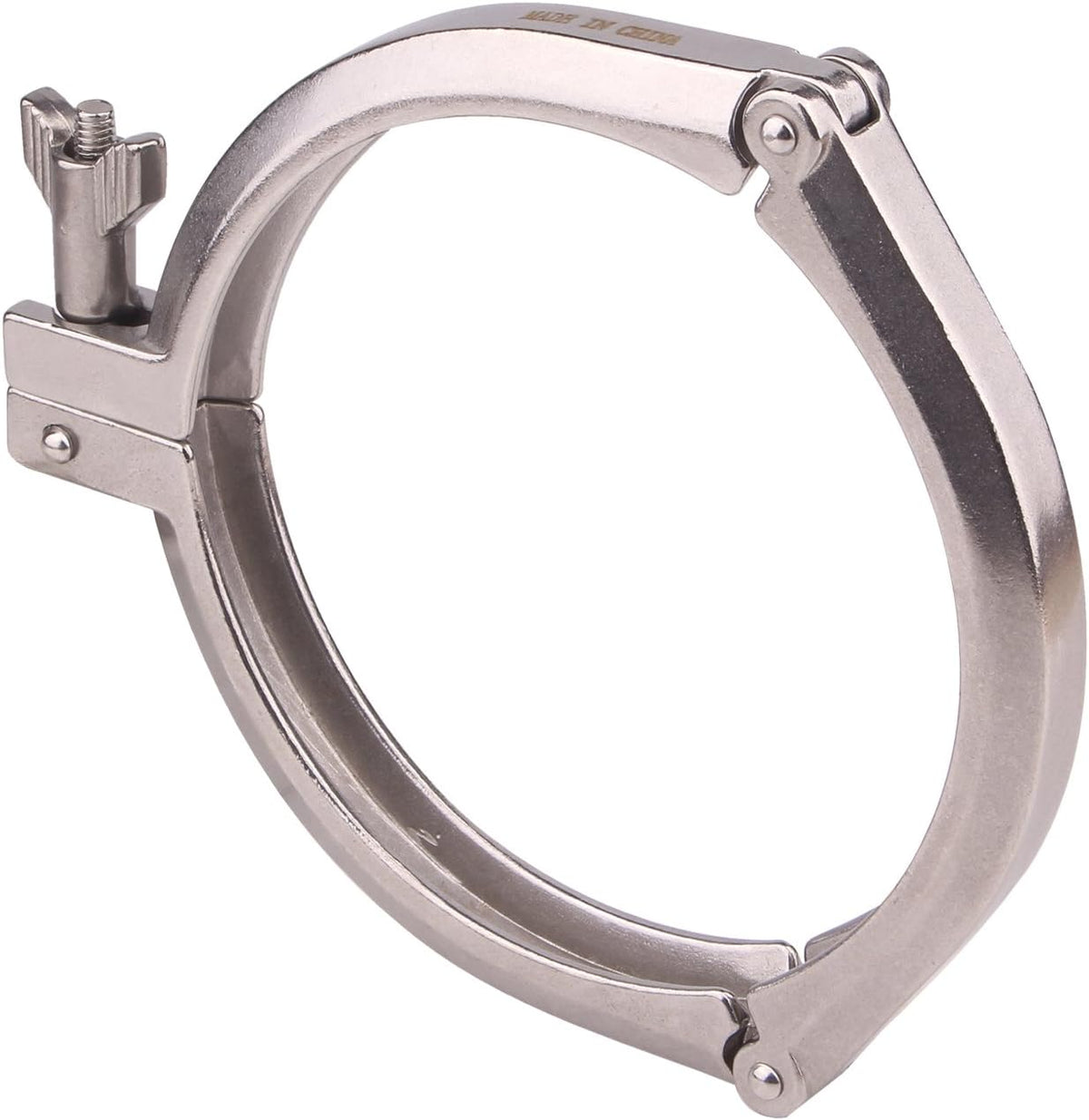 Three Segment Sanitary Clamp Stainless Steel 304 Tri Clamp Clover DERNORD three-segment-sanitary-clamp-stainless-steel-304-tri-clamp-clover-dernord
