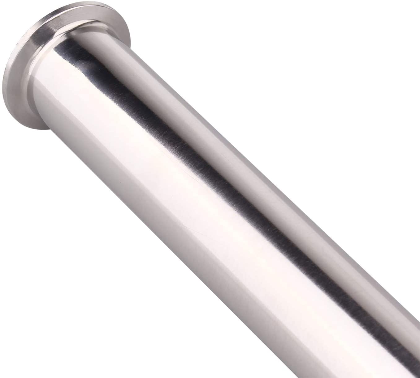 Sanitary Spool Tube | Stainless Steel 304 Seamless Round Tubing with 1.5" Clamp Ends