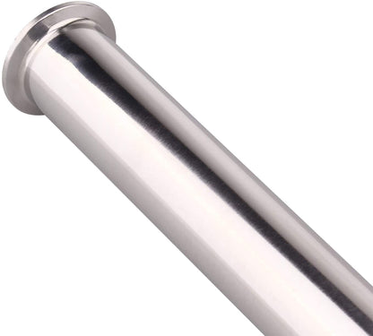 Sanitary Spool Tube | Stainless Steel 304 Seamless Round Tubing with 1.5" Clamp Ends