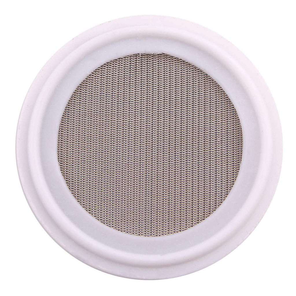 1.5" PTFE (Teflon) Sanitary Gasket | with Stainless Screen | Tri Clamp Clover