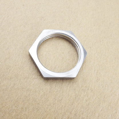 Cast Pipe Fitting  | Hex Lock nut | 1 inch  NPT  Female SUS304