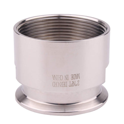 Tri clamp Adapter | to FNPT Thread Ferrule | Sanitary Pipe Fitting