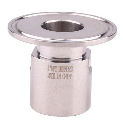 Tri clamp Adapter | to FNPT Thread Ferrule | Sanitary Pipe Fitting