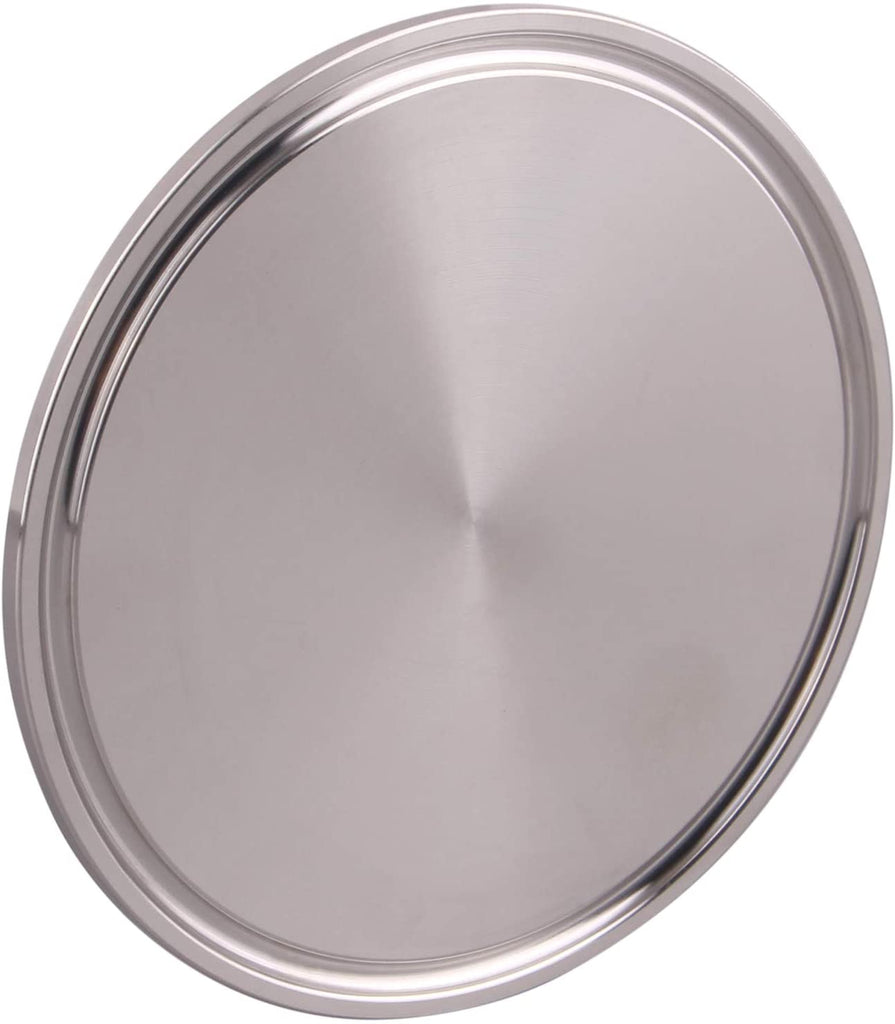 DERNORD 4 inch Sanitary End Cap fits Tri-Clamp Ferrule Flange Stainless Steel Fitting