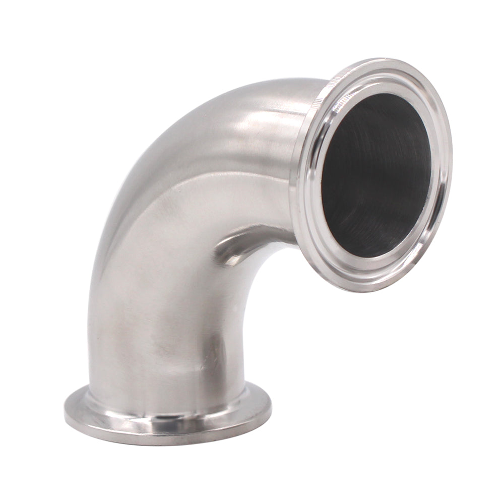 Sanitary Fitting | Ferrule Elbow 90 Degree | Pipe Fitting SUS304 Tri Clamp