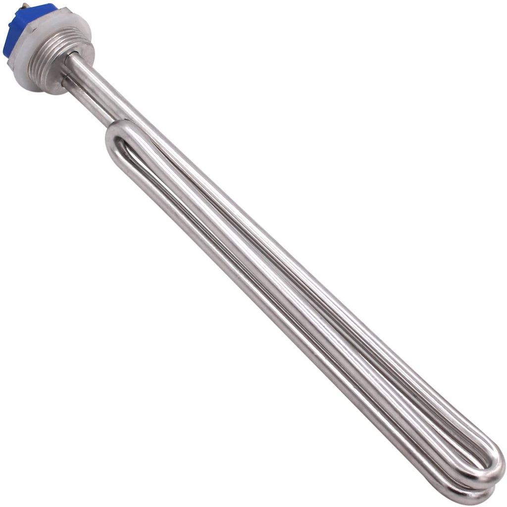 DERNORD 208V 2500W/ 3500W/4500W/5500W Screw-In Foldback Water Heater Element - Low Watt Density