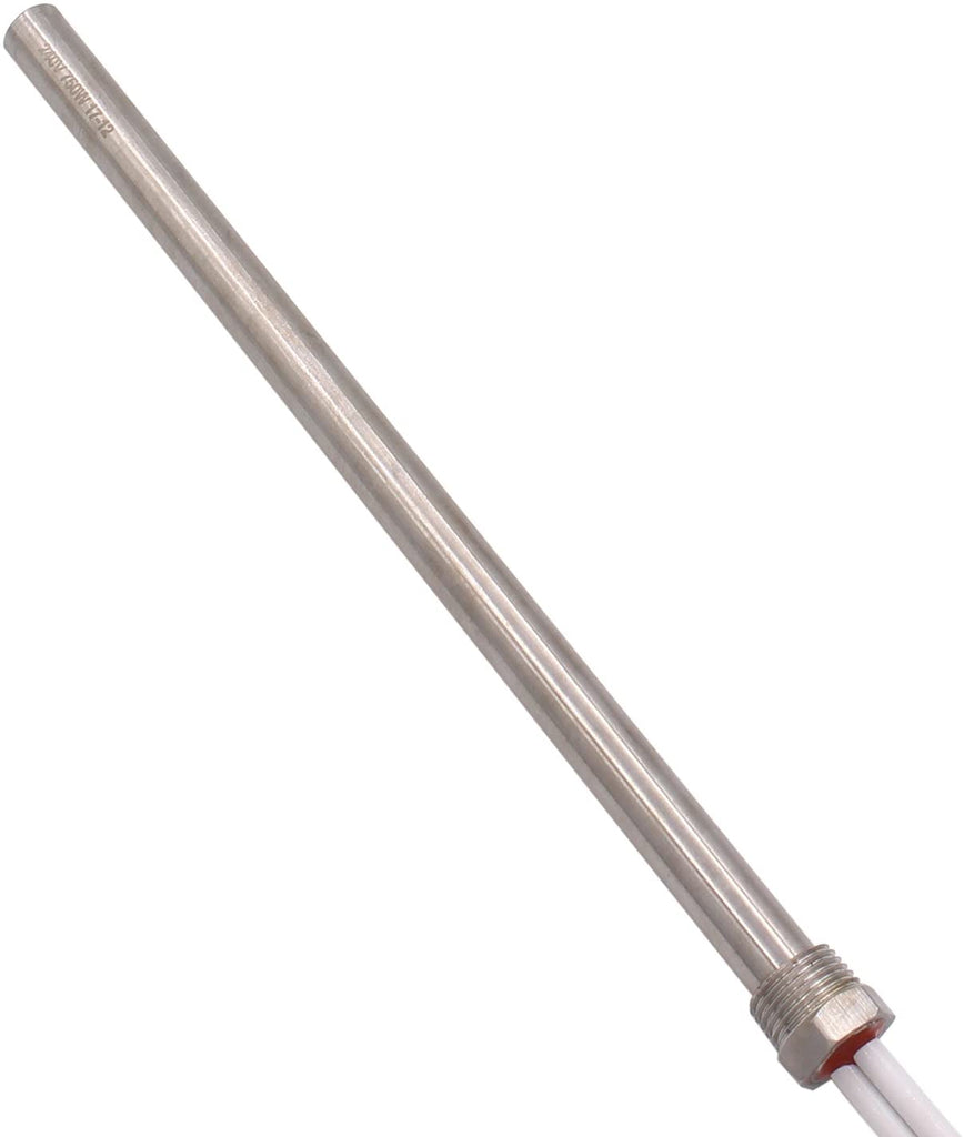 DERNORD Cartridge Heater 750W Hot Rod Heating Element Replacement 1/2 Inch Thread