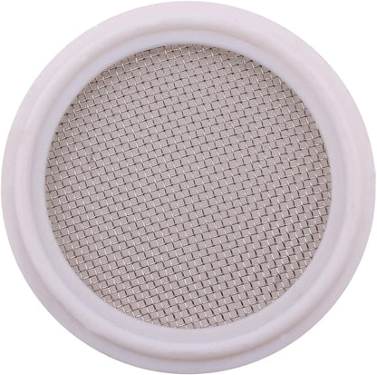 2" PTFE (Teflon) Sanitary Gasket | Stainless Screen | Tri Clamp Clover