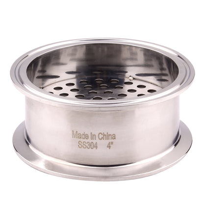Tri Clamp Filter Plate |  Sanitary Fitting | with 6mm Holes