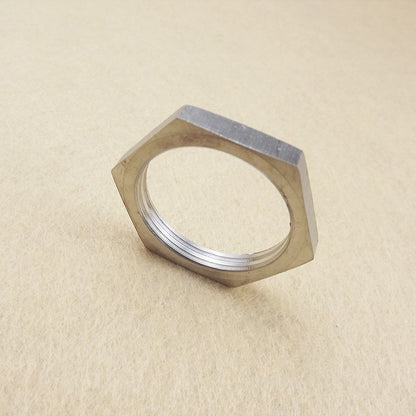 Cast Pipe Fitting  | Hex Lock nut | 1 inch  NPT  Female SUS304